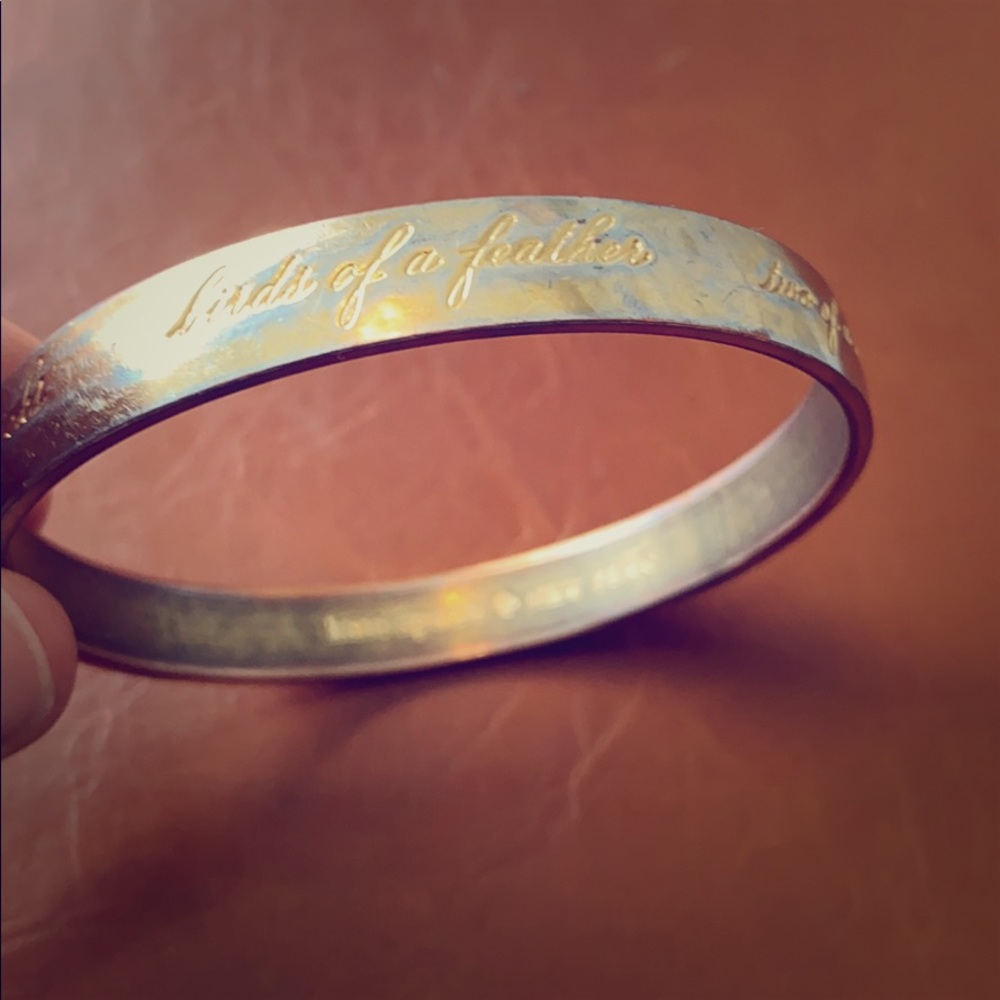 Kate Spade Best Friend Ever gold bracelet